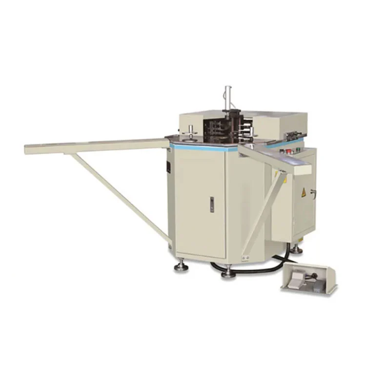 100 mm * 3500 mm kahden pään alumiiniikkunan oven kulman yhdistämiskone